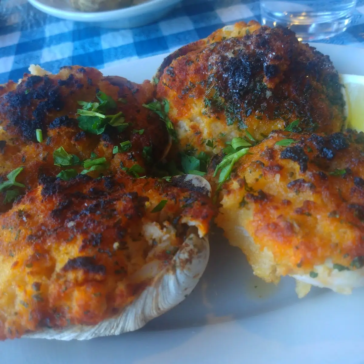 Stuffed Baked Clams