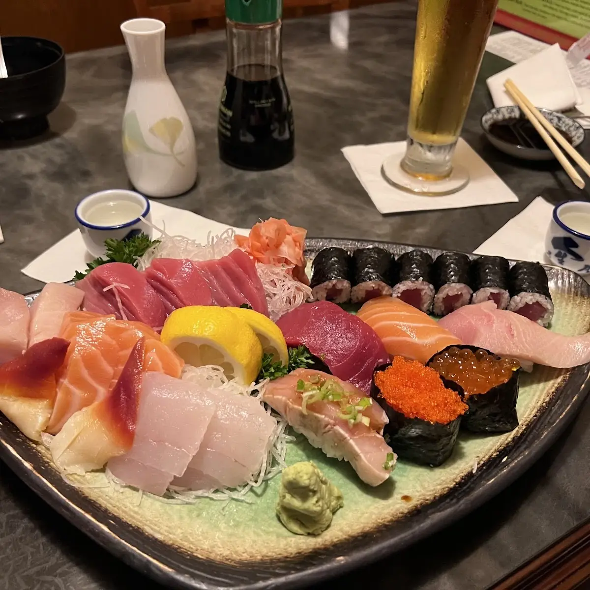 Sashimi Sushi Combo A