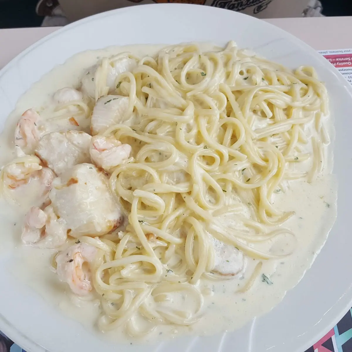 Shrimp Alfredo
