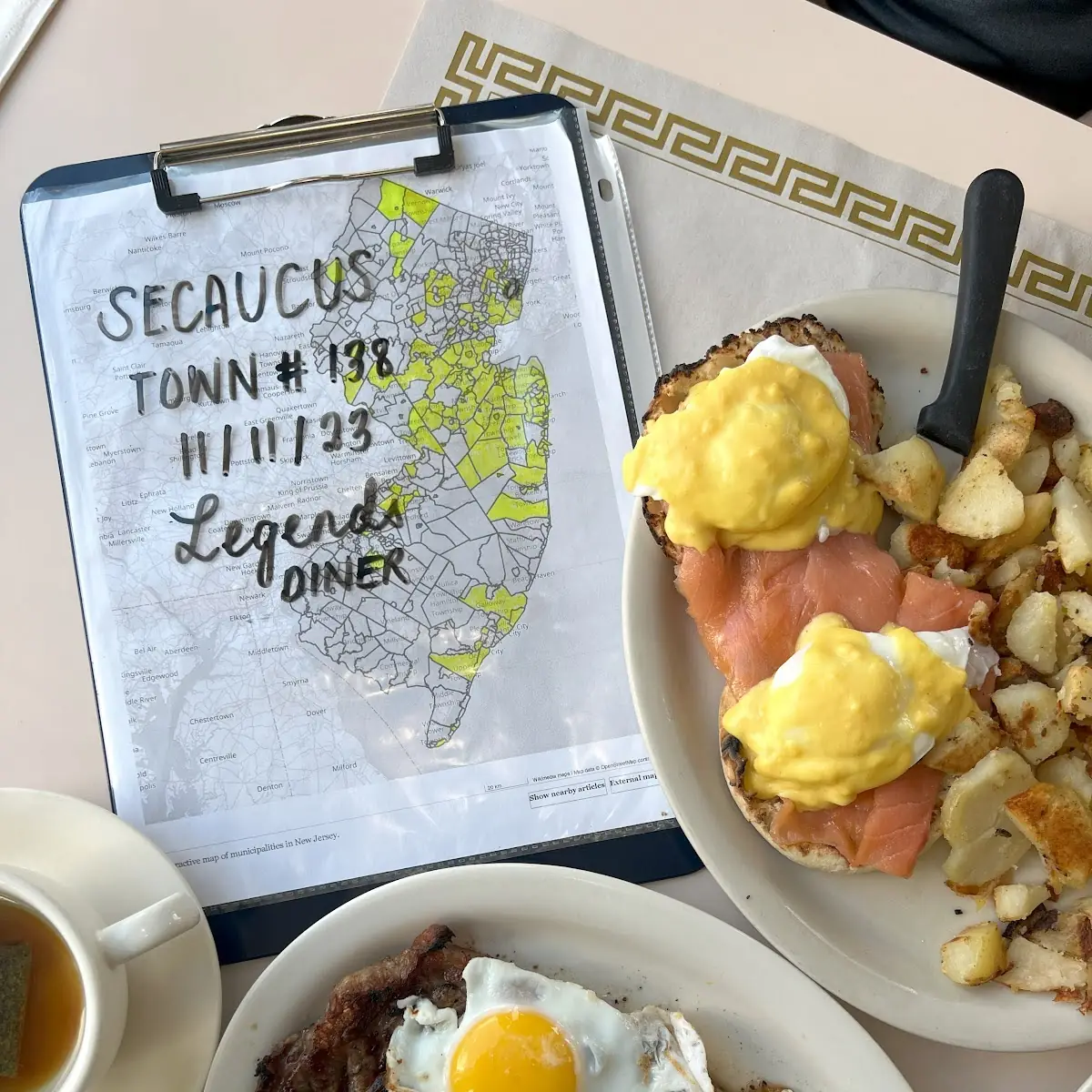Steak & Eggs and Eggs Benedict with Lox