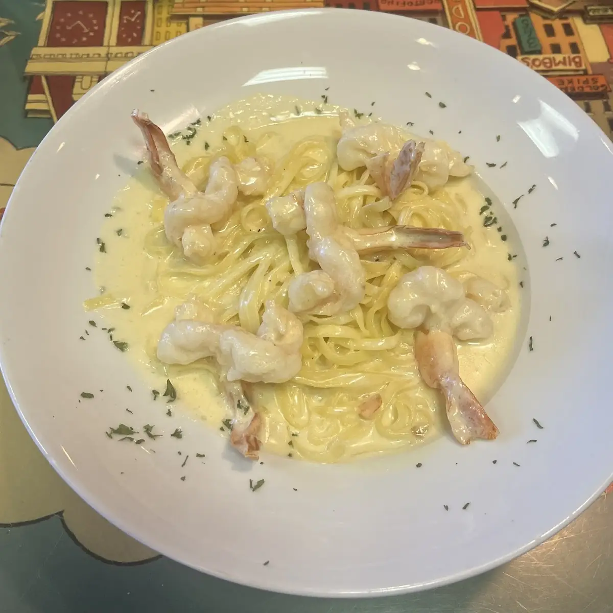 Shrimp Alfredo