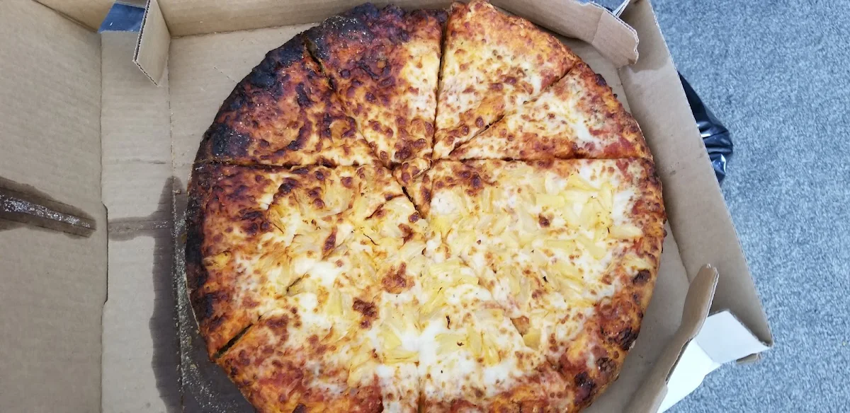 Domino's Scorched Cheese Pizza