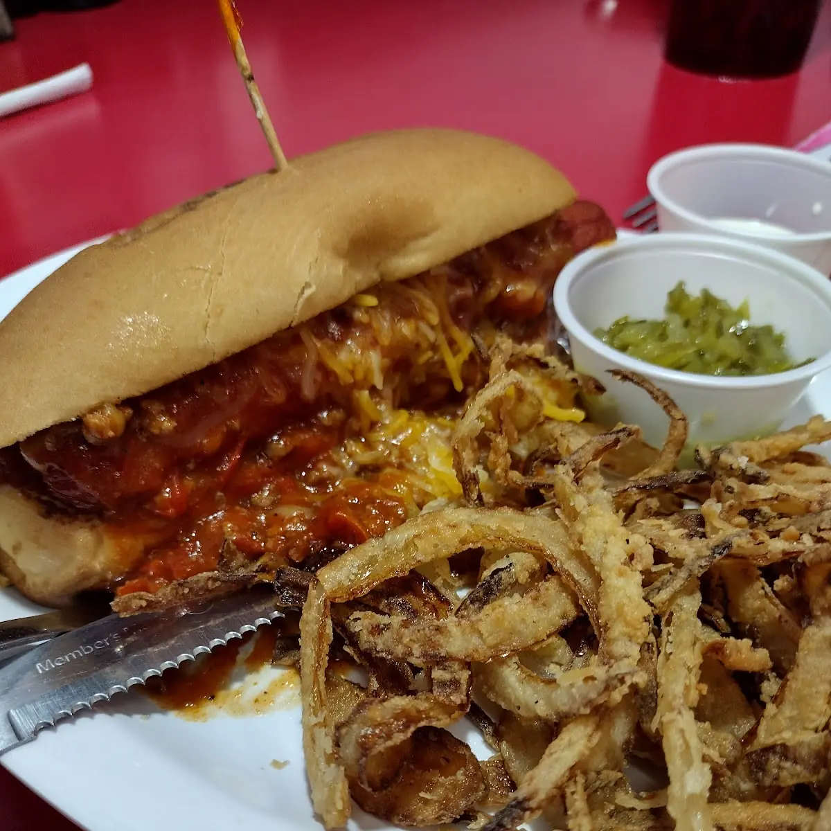 foot long chili cheese dog