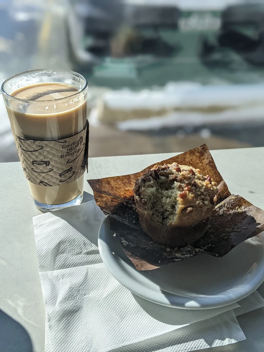 Coffee and a Blueberry Muffin