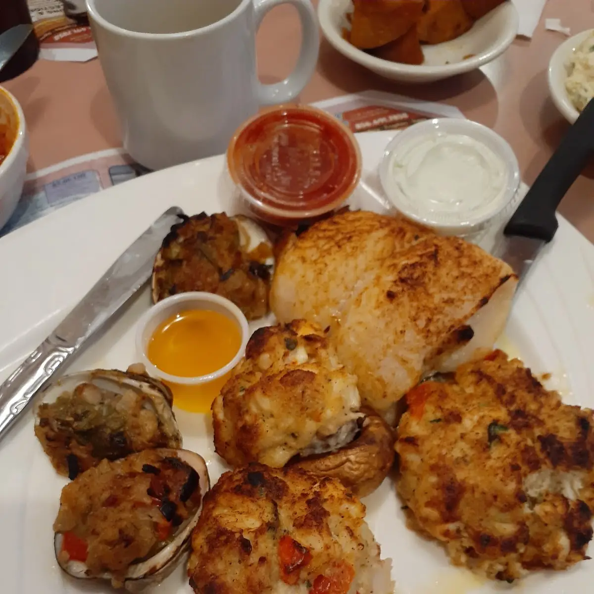 Broiled Seafood Combo