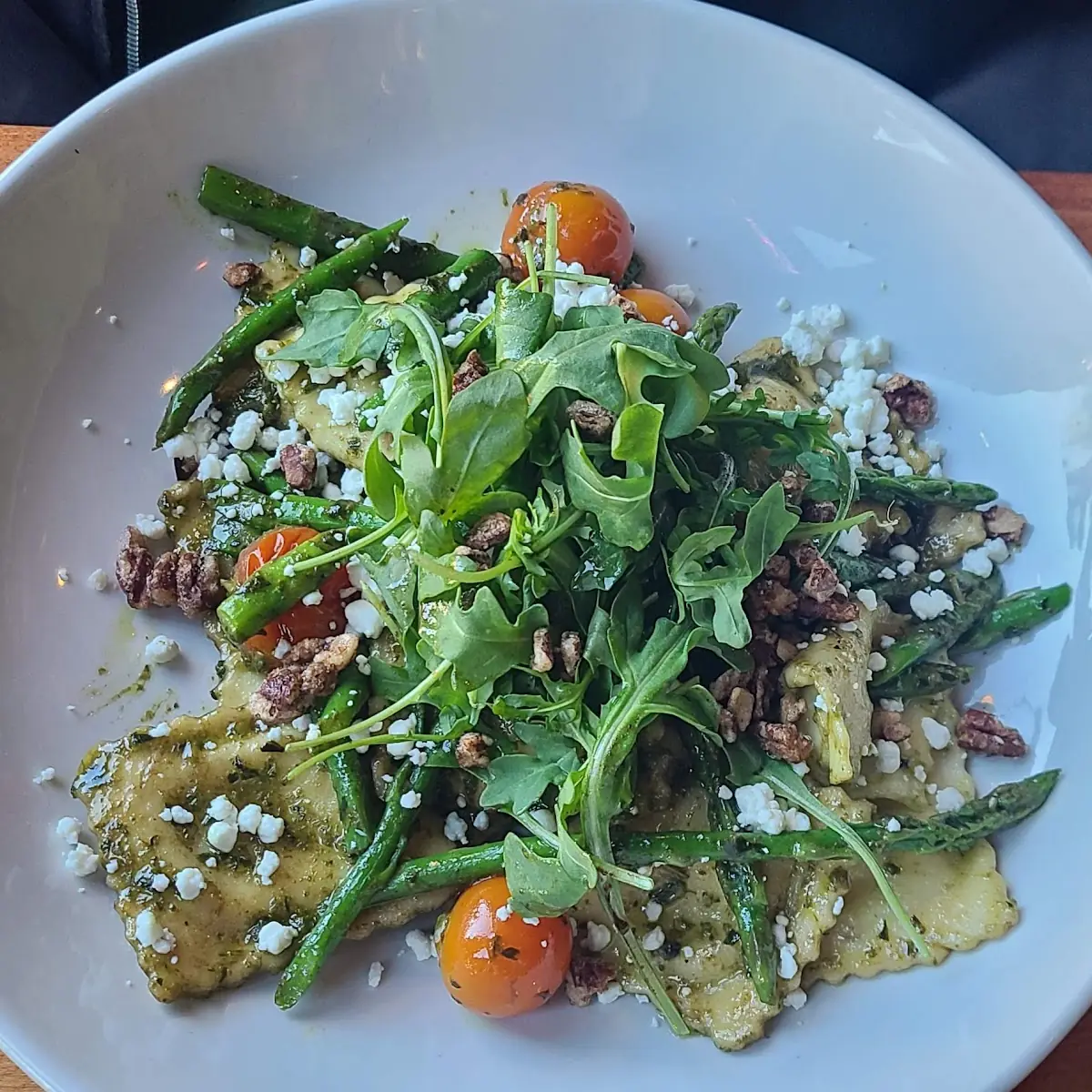 Goat Cheese Ravioli