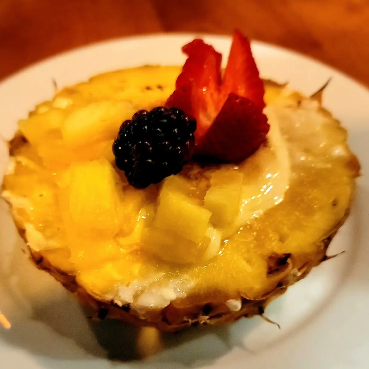 Pineapple Creme Brulee