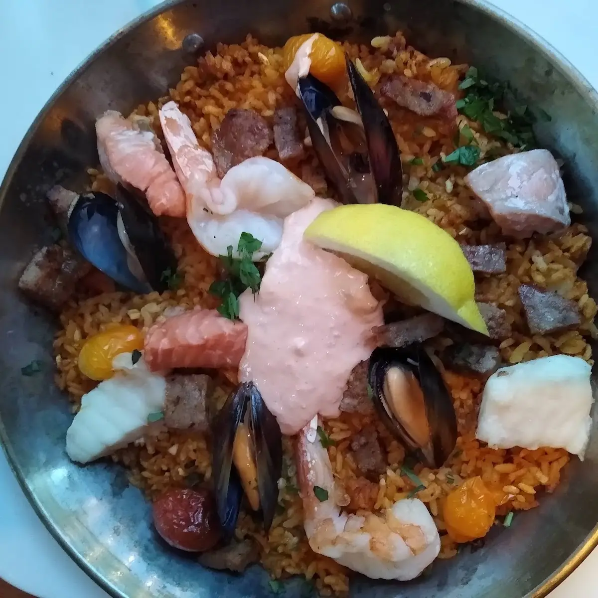 Seafood Paella