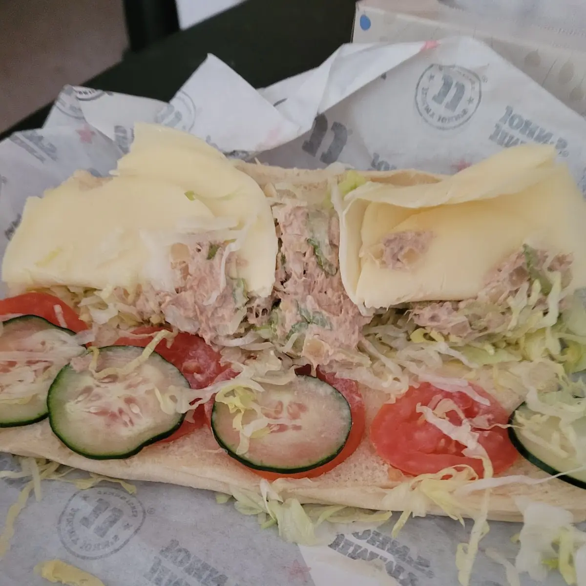 Tuna Sub w Little Tuna on It