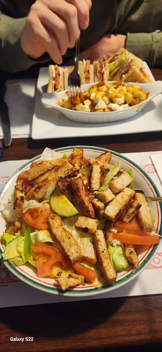 Salade César Avec Poulet