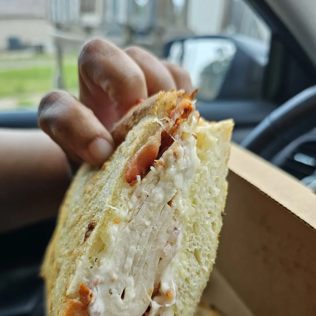 Chicken Bacon Ranch Calzone