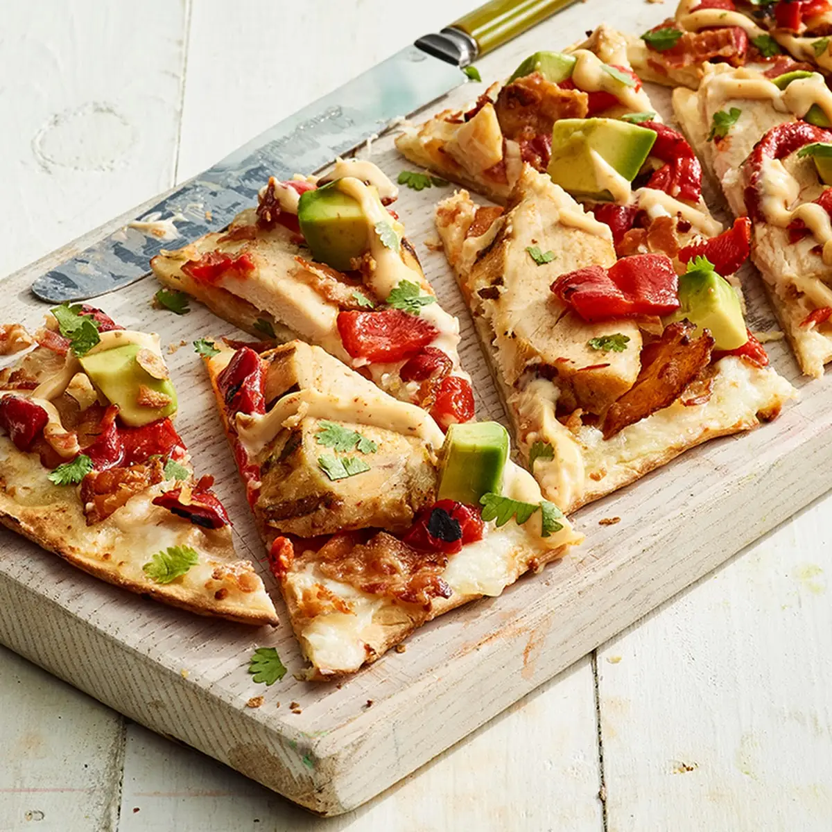 Chicken Club Flatbread