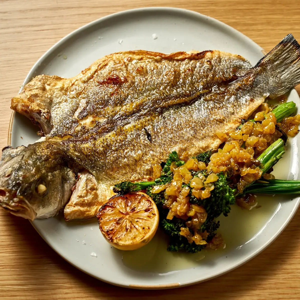 Grilled Branzino