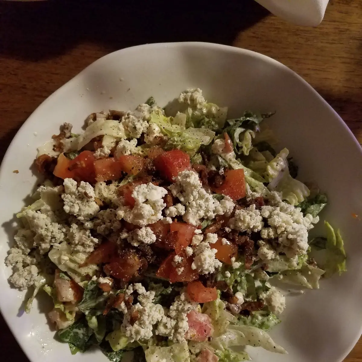 Chopped Blue Cheese Salad