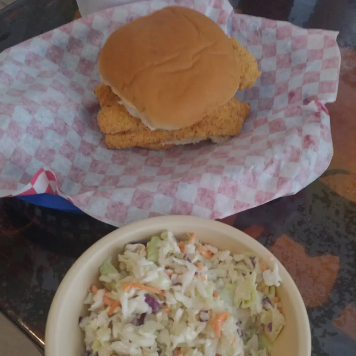Fish Sandwich & Slaw