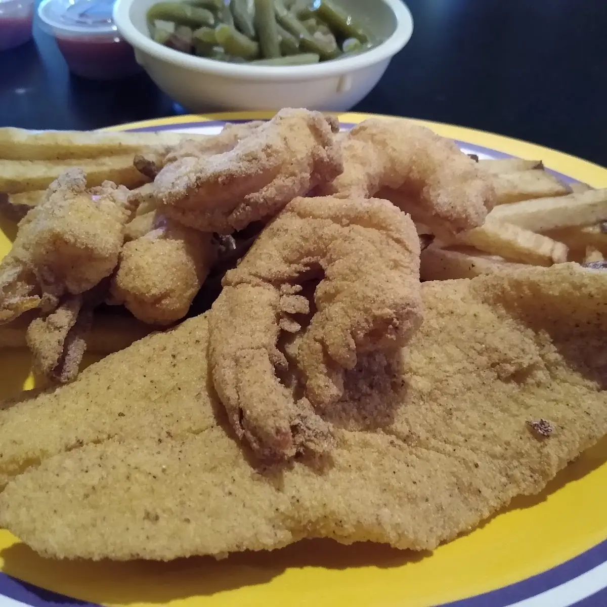 Fried Shrimp and Fish