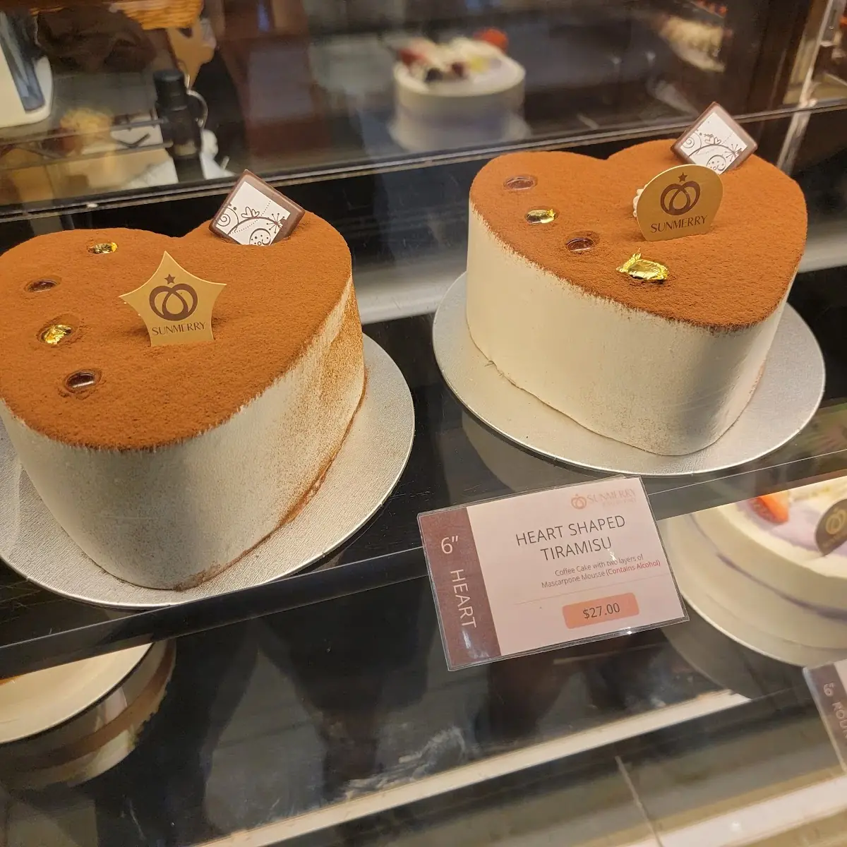 Heart Shaped Tiramisu