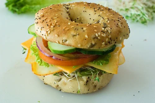 Bagel Sandwiches, Javaroma Gourmet Coffee & Tea