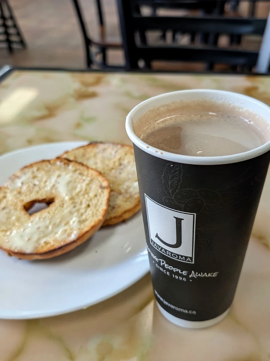 Javaroma Club Bagel, Javaroma Gourmet Coffee & Tea