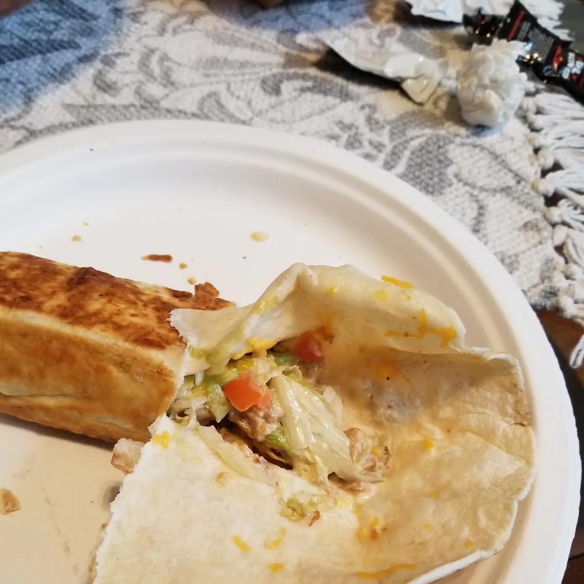 Grilled Chicken Burrito