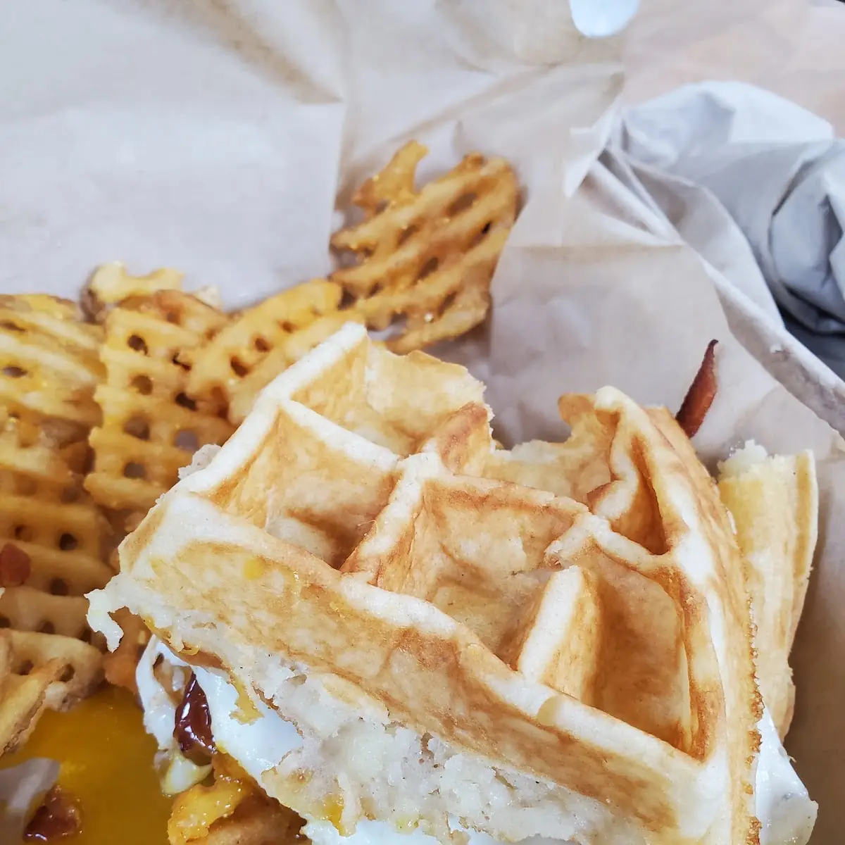 Warder Waffle Sandwich