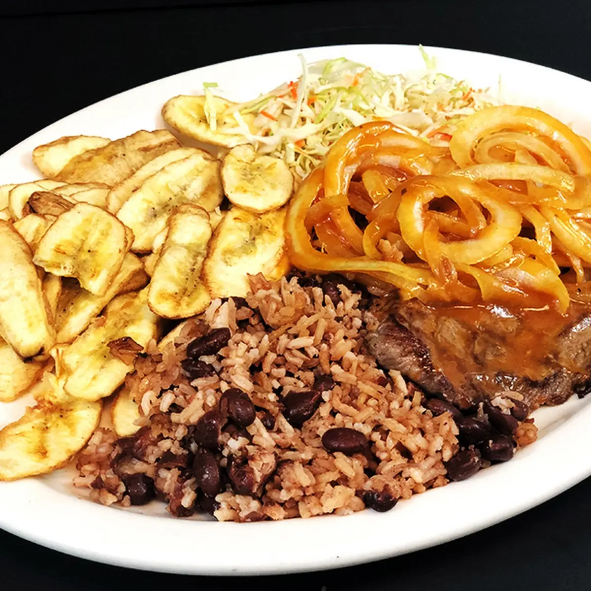 Bistec Encebollado Onion Steak