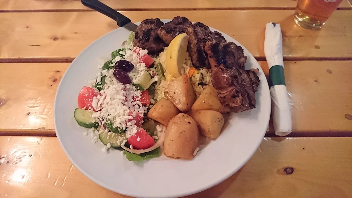 Lamb Chop Dinner