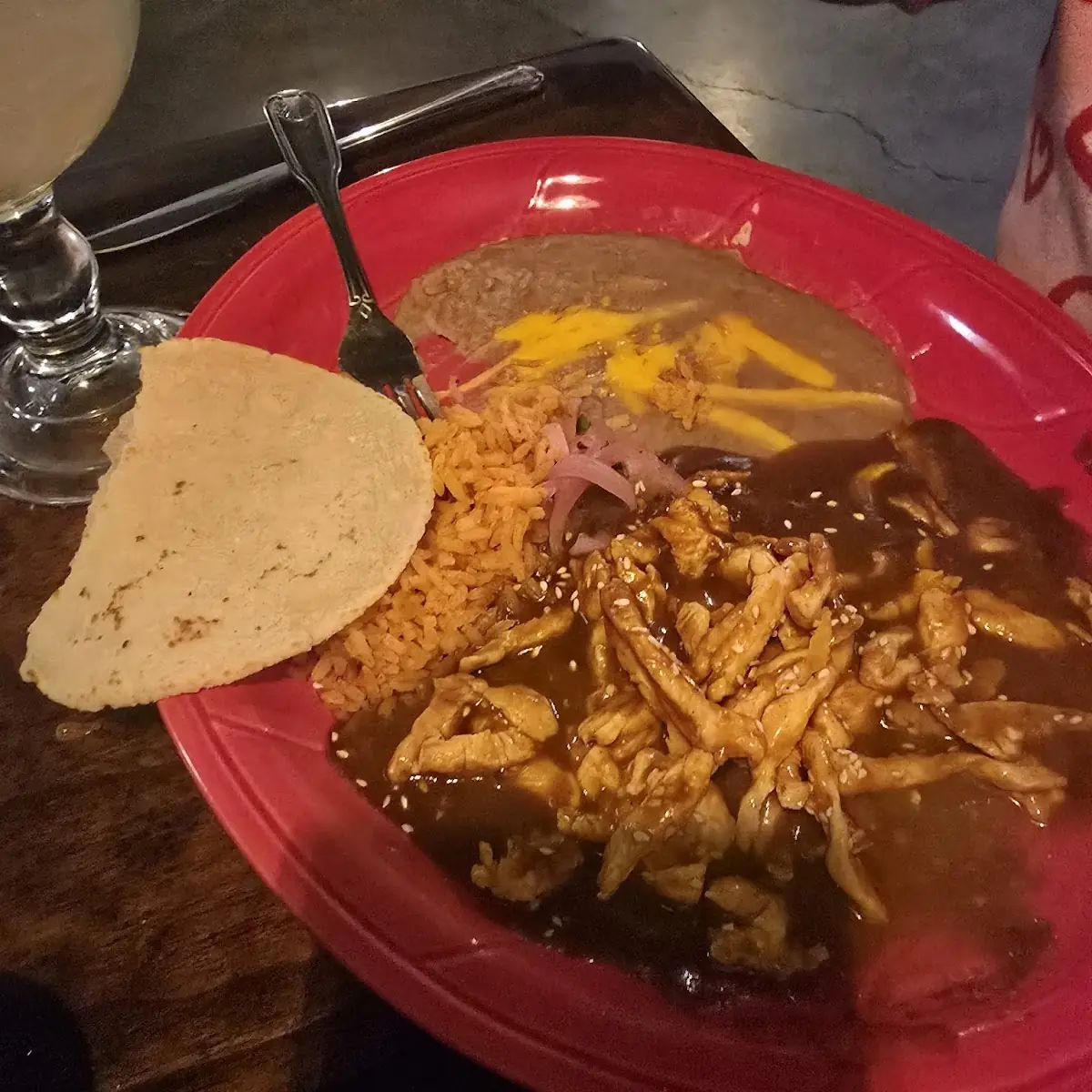 Pollo en Mole