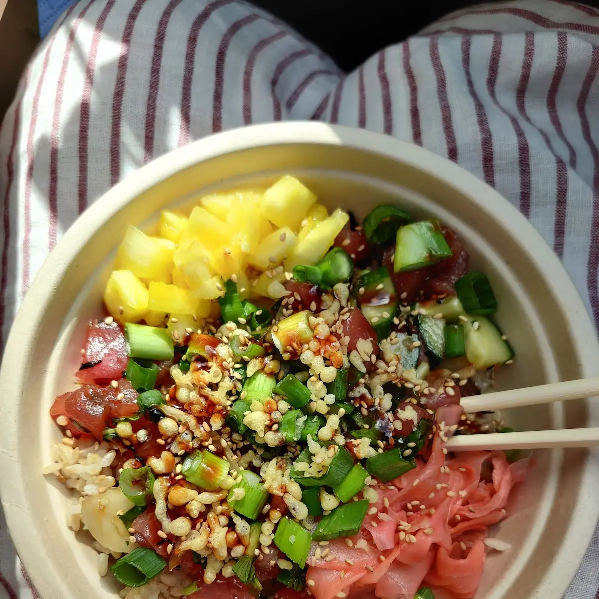 Ahi Tuna Poke Bowl