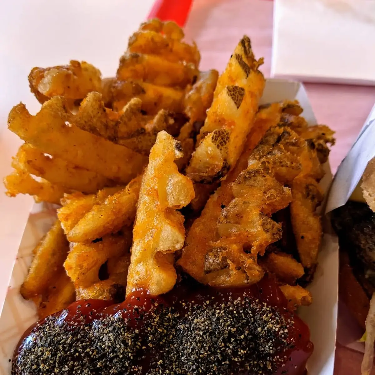 Seasoned Waffle Fries