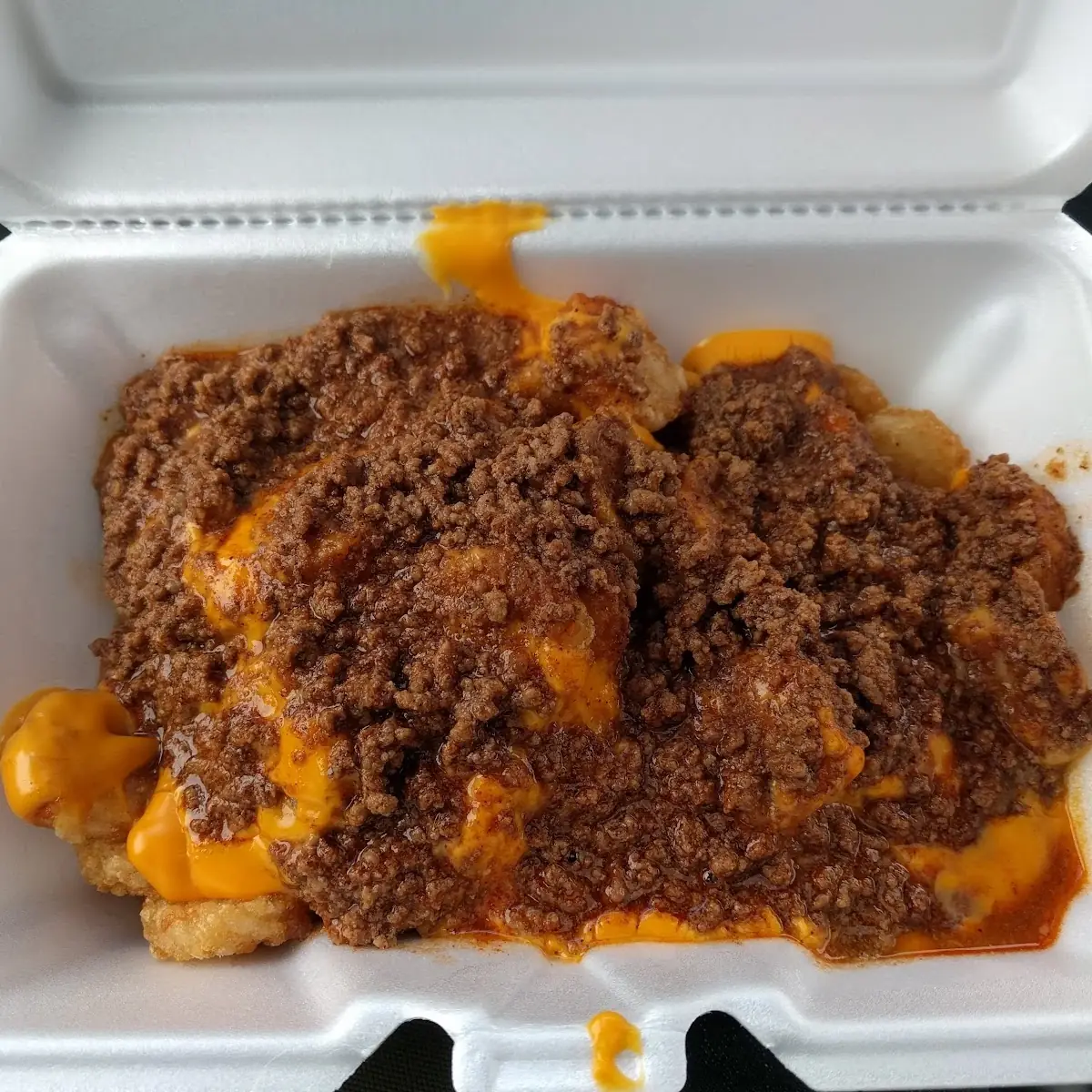 Large Chili Cheese Tots