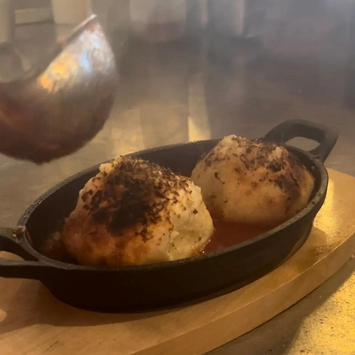 Twisted Skillet Garlic Butter Cheese Bombs