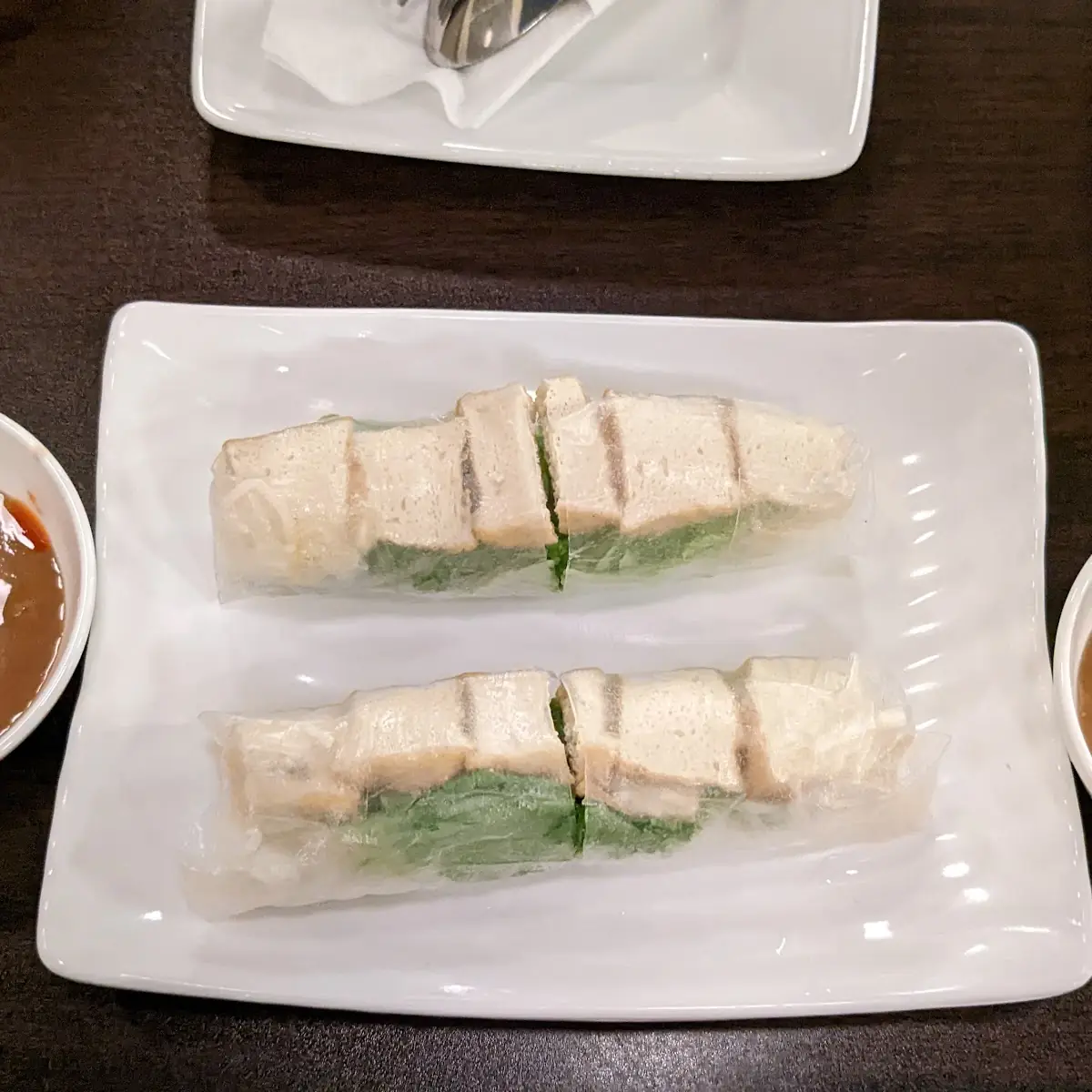 A4- Chargrill Chicken Spring Rolls