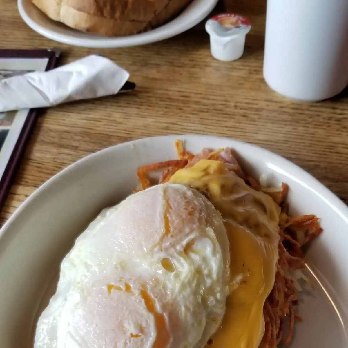 Ham and Cheese Stuffed Hash Brown