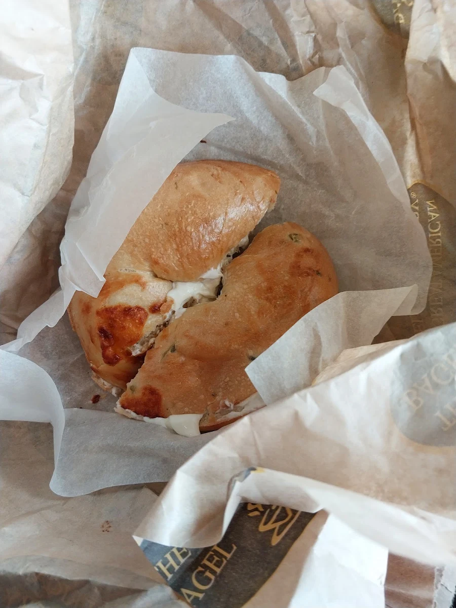 Jalapeño Bagel with Cream Cheese