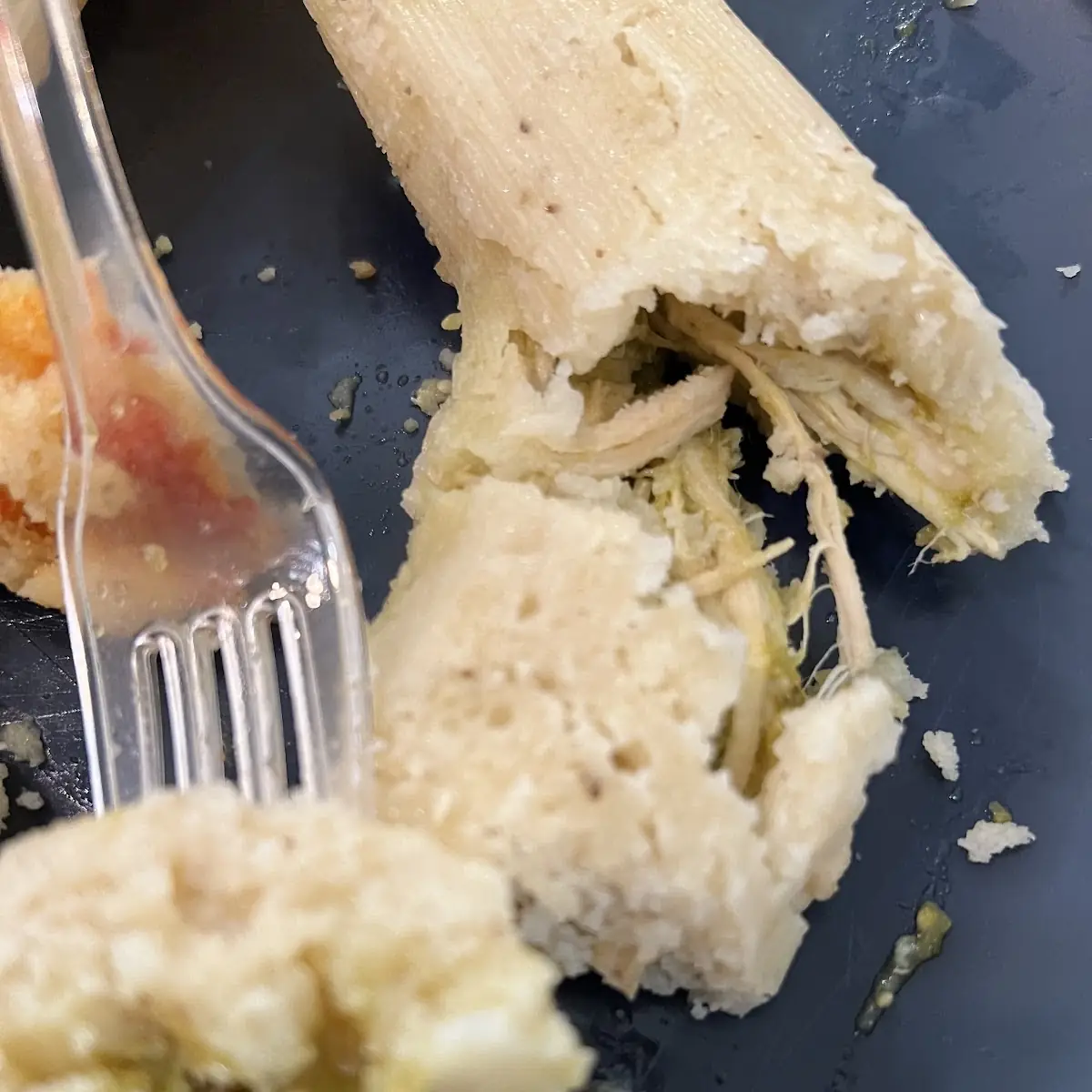 Green Chicken Tamale