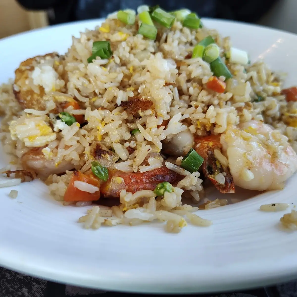 Khao Pad with Shrimp