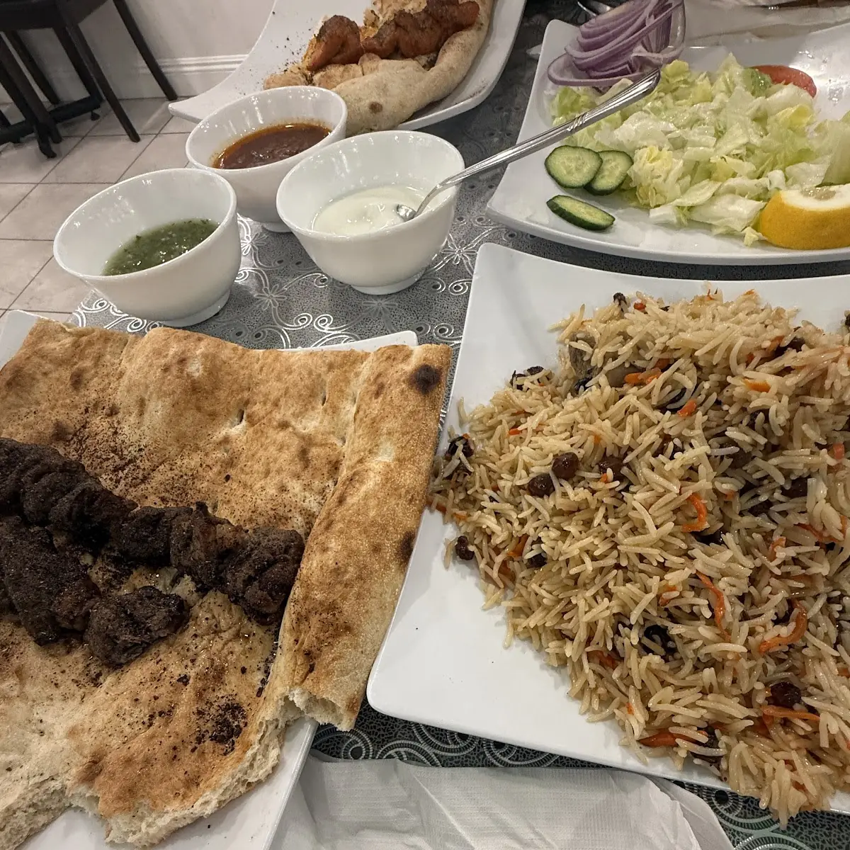 Lamb Kebab Rice
