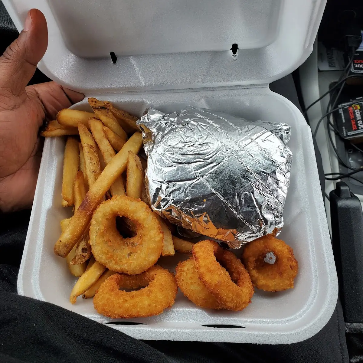 Double Cheeseburger Bacon Burger Combo