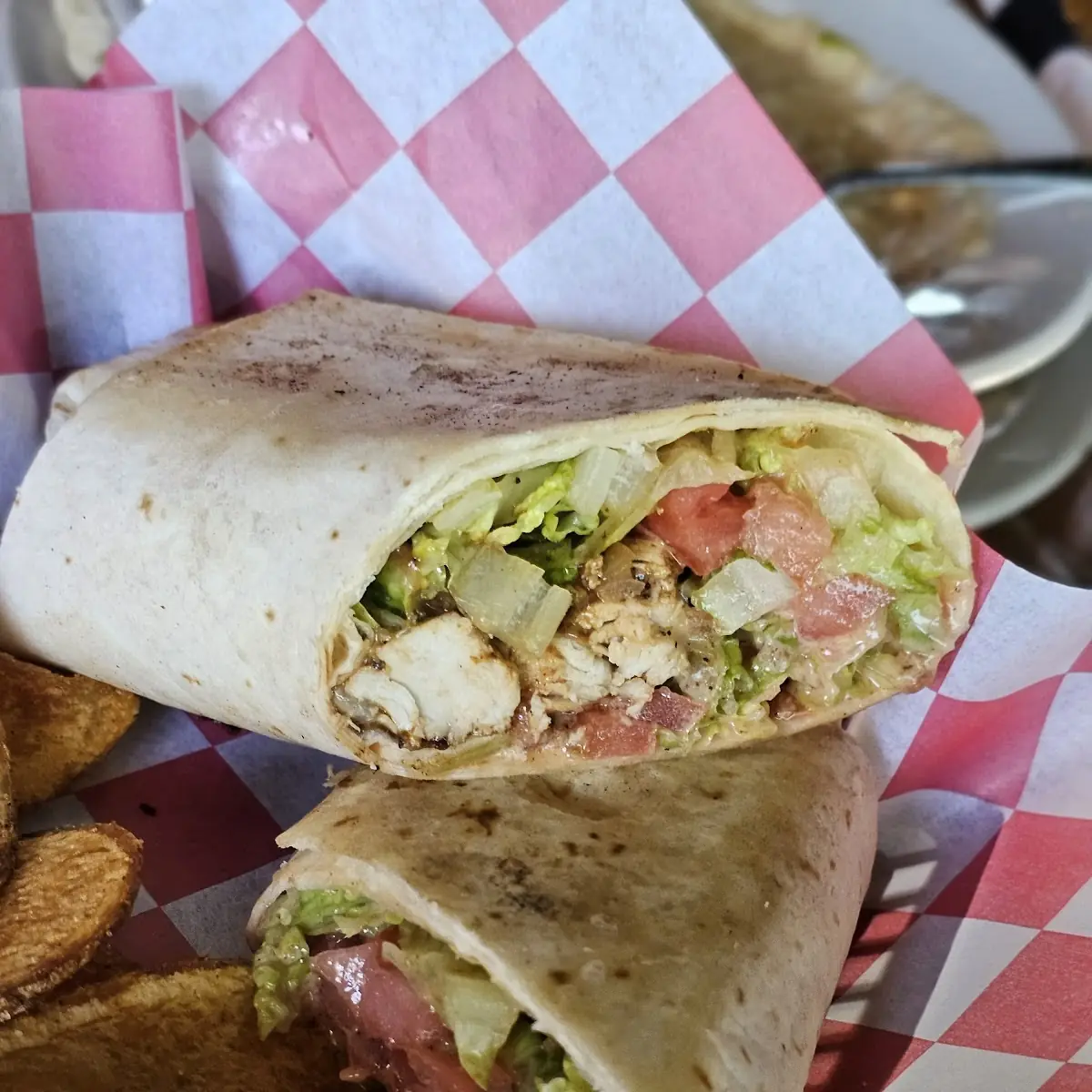 Blackened Chicken Wrap