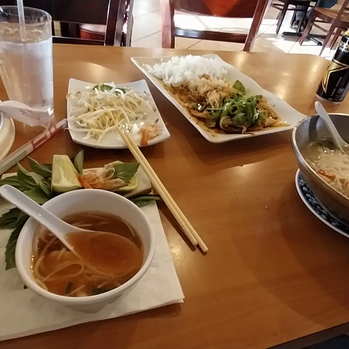 Shrimp Pho Noodle Soup
