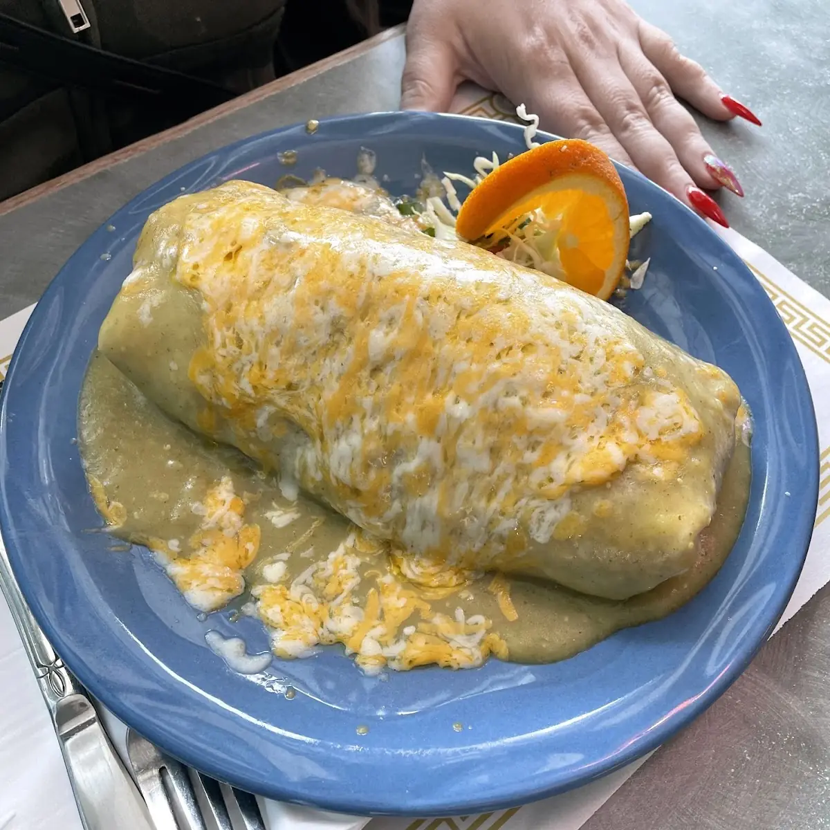 Chile Verde Burrito