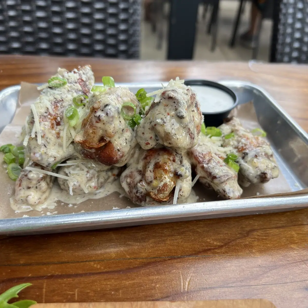 Garlic Parmesan Chicken Wings
