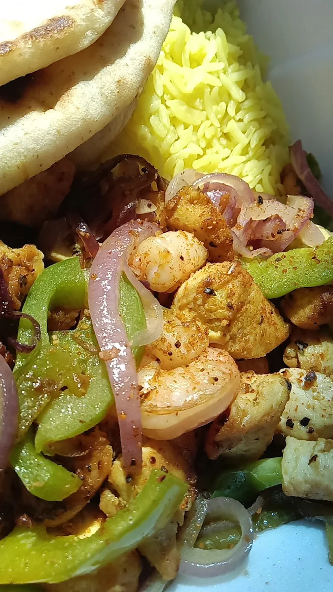 Full House Chicken Dinner Grilled Chicken Steak Shrimp