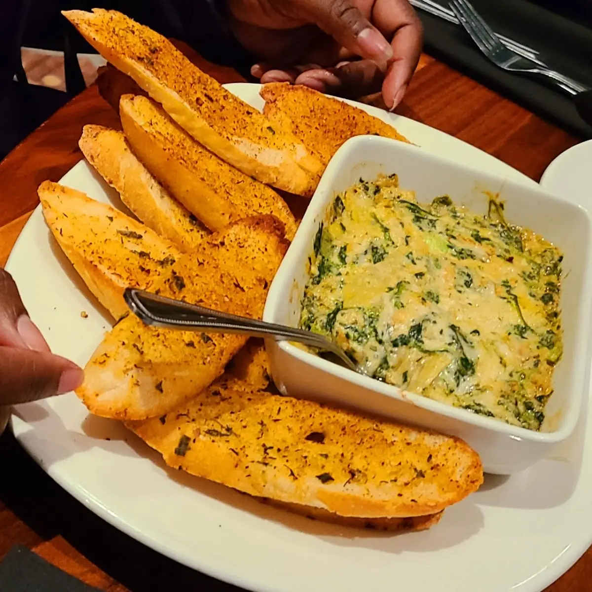 Crab Spinach Artichoke Dip