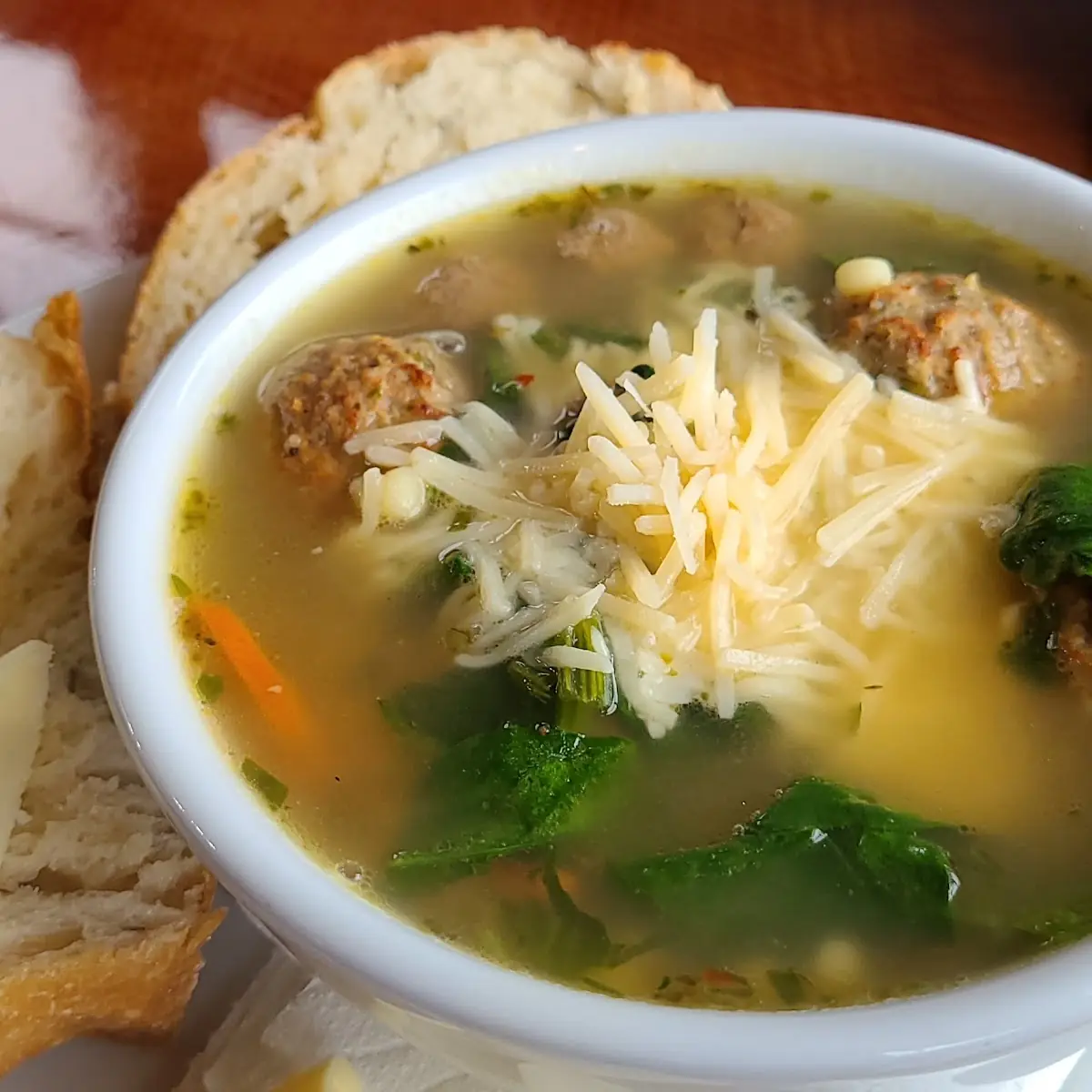 Homade Italian Wedding Soup