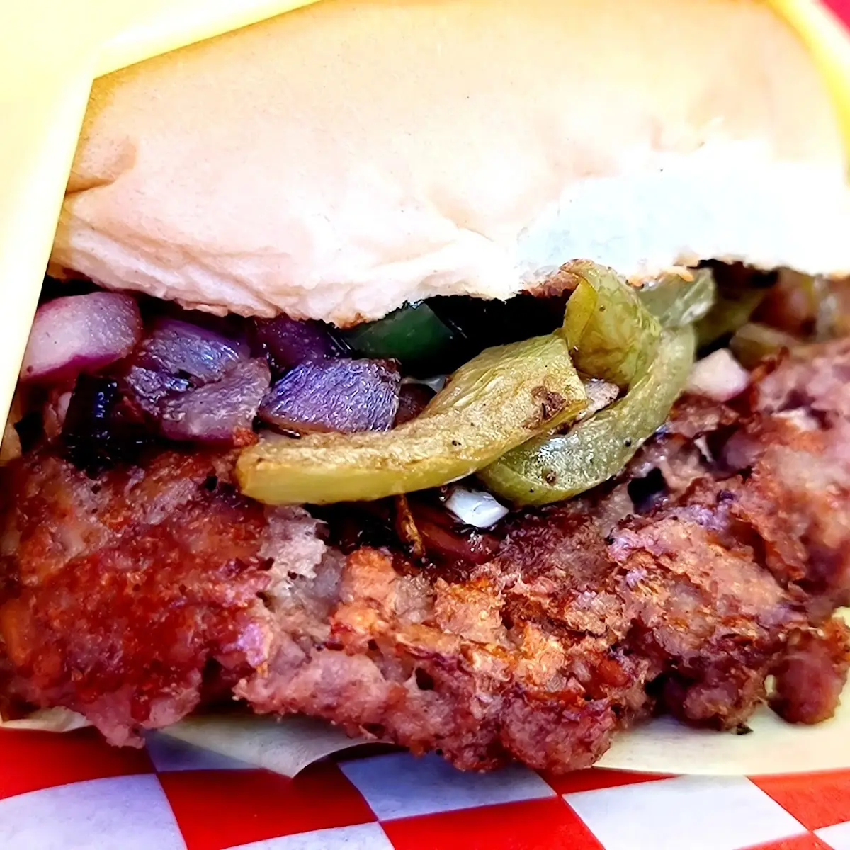 Philly Cheese Beyond Burger