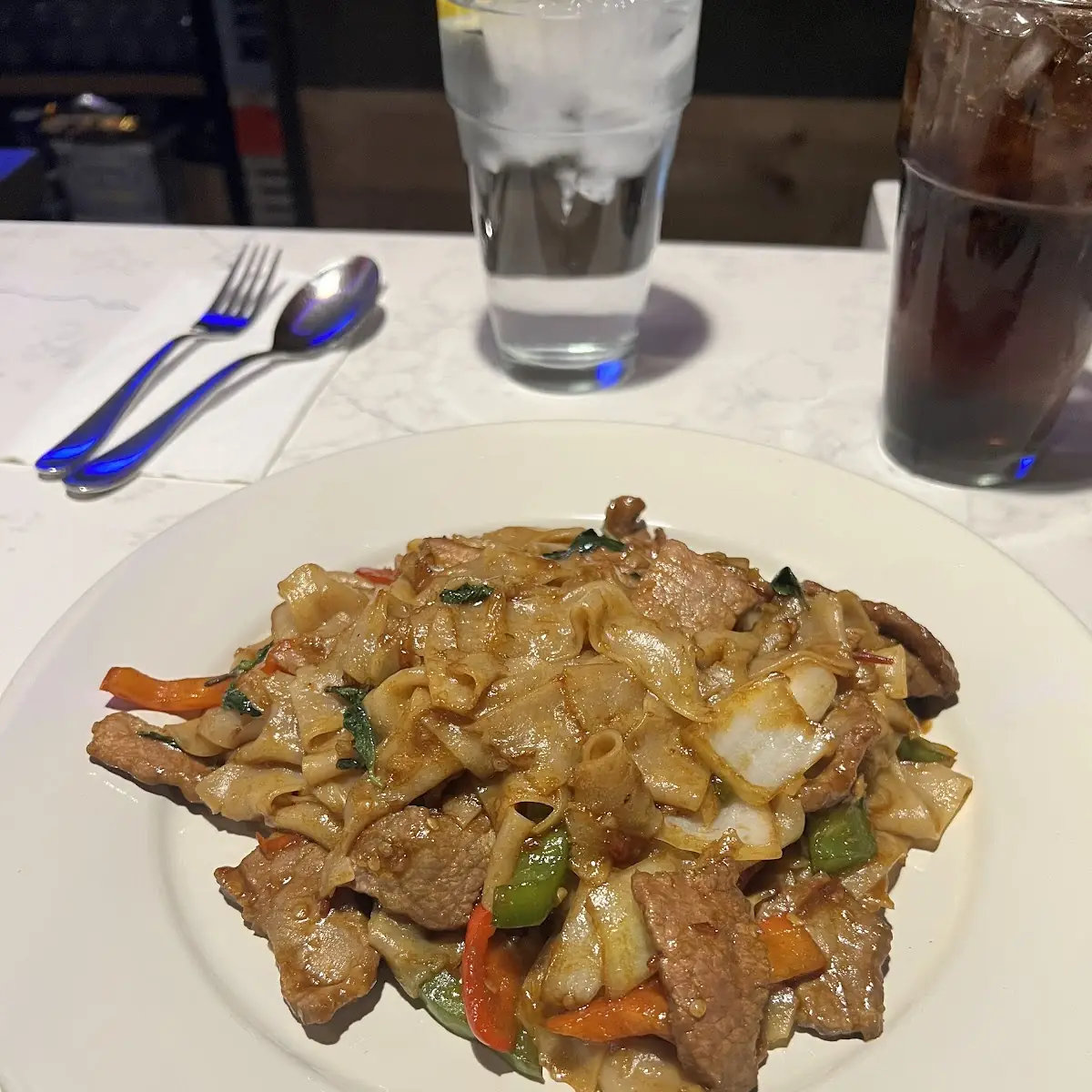 Drunken Noodles with Beef