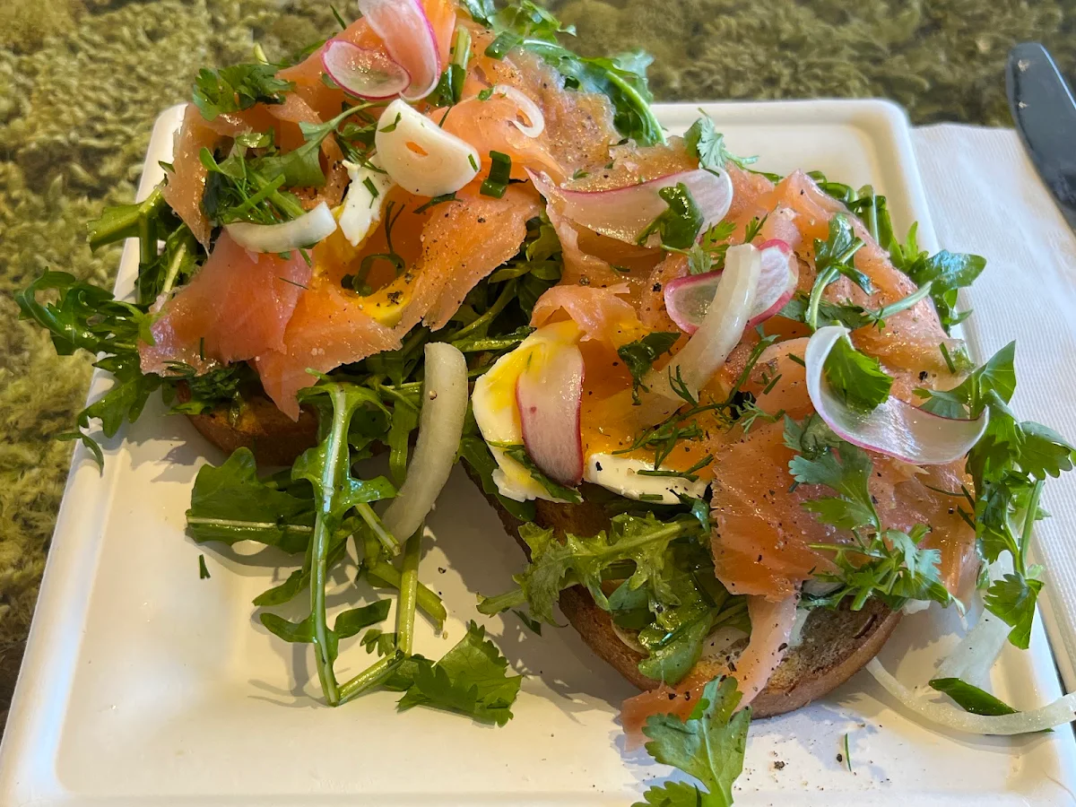 Smoked Salmon Tartine