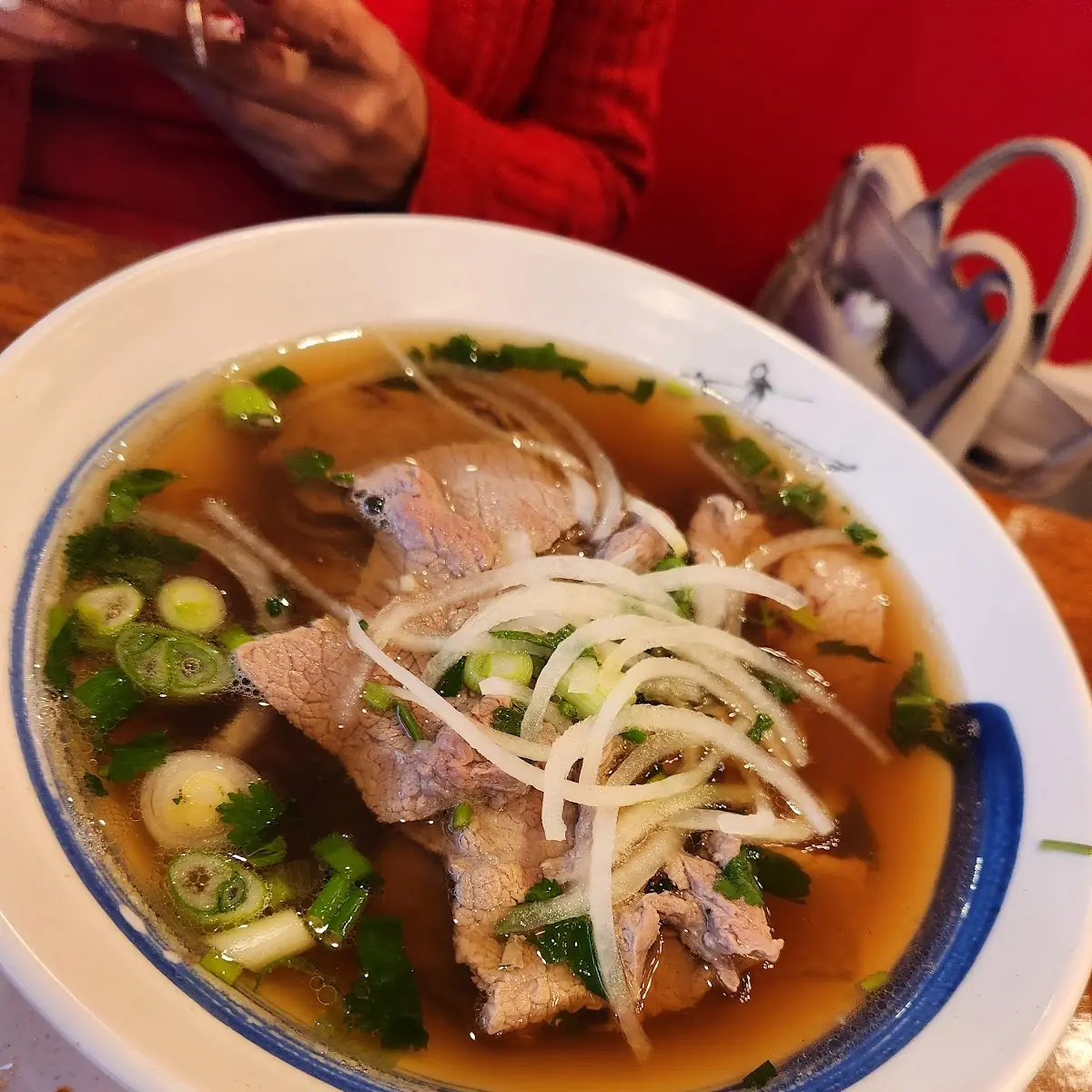 Beef Noodle Soup with Round Eye Steak
